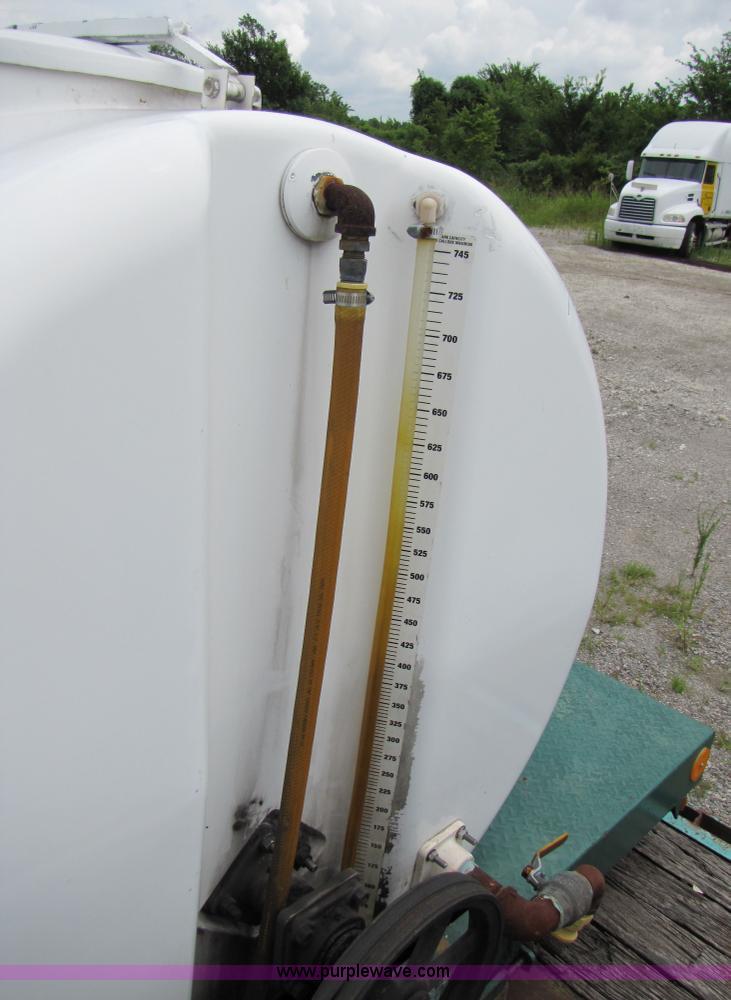 image for item 3507 Dual tank chemical mixer tank on truck bed