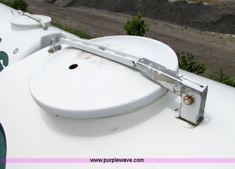 image for item 3507 Dual tank chemical mixer tank on truck bed