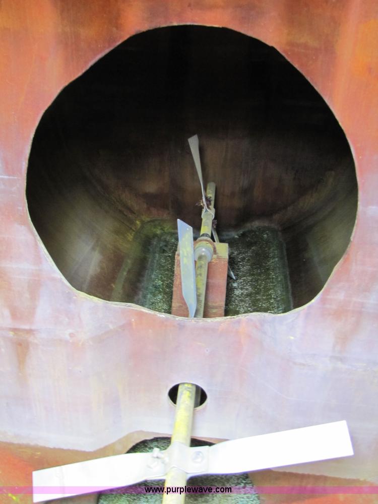 image for item 3507 Dual tank chemical mixer tank on truck bed