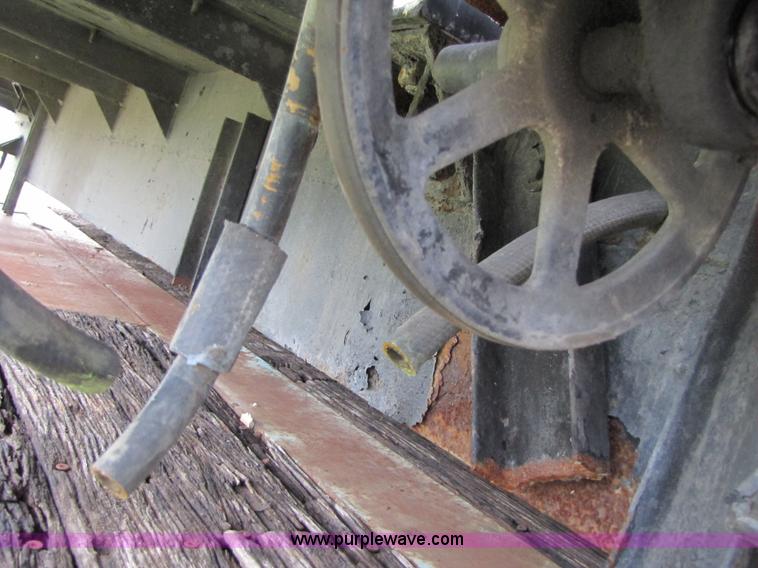 image for item 3507 Dual tank chemical mixer tank on truck bed