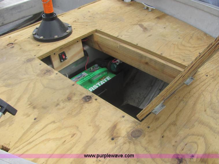 image for item 4636 Aluma-Craft 14' V-bottom boat and trailer