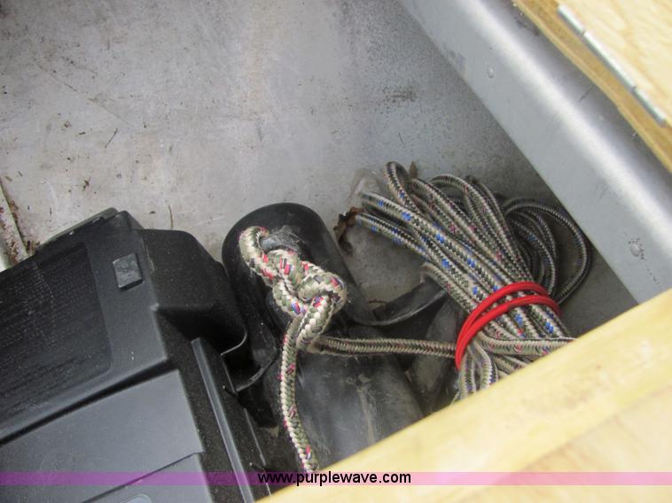 image for item 4636 Aluma-Craft 14' V-bottom boat and trailer