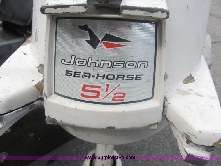 image for item 4636 Aluma-Craft 14' V-bottom boat and trailer