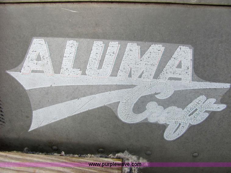 image for item 4636 Aluma-Craft 14' V-bottom boat and trailer