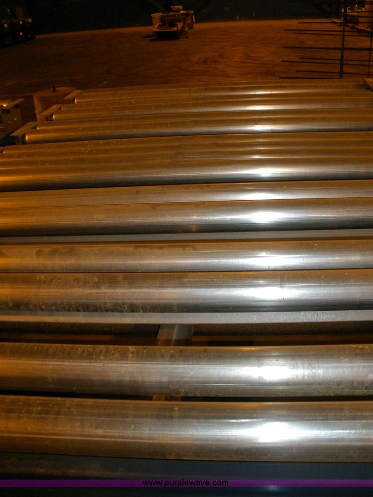 image for item 6244 32' of heavy duty roller conveyor with air flippers