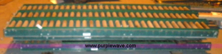 image for item 6265 24' three wide 12" roller conveyor