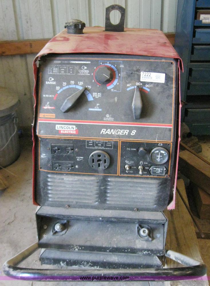 image for item 7222 Lincoln Ranger 8 welder