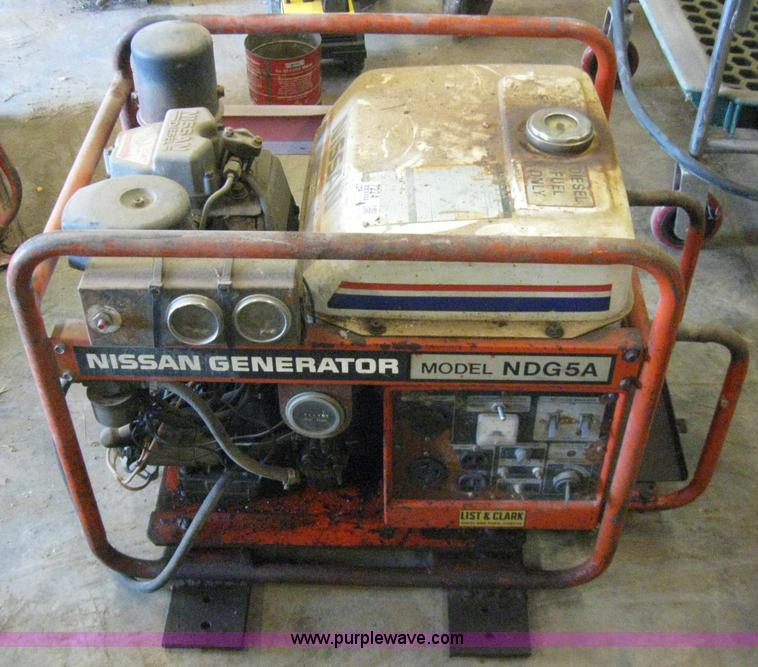 image for item 7224 Nissan generator