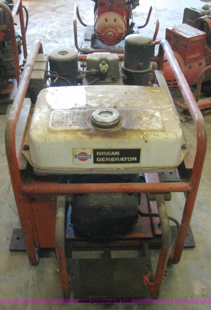 image for item 7224 Nissan generator