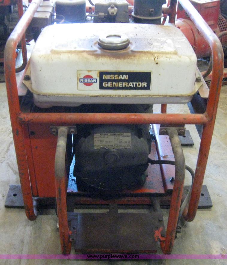 image for item 7224 Nissan generator