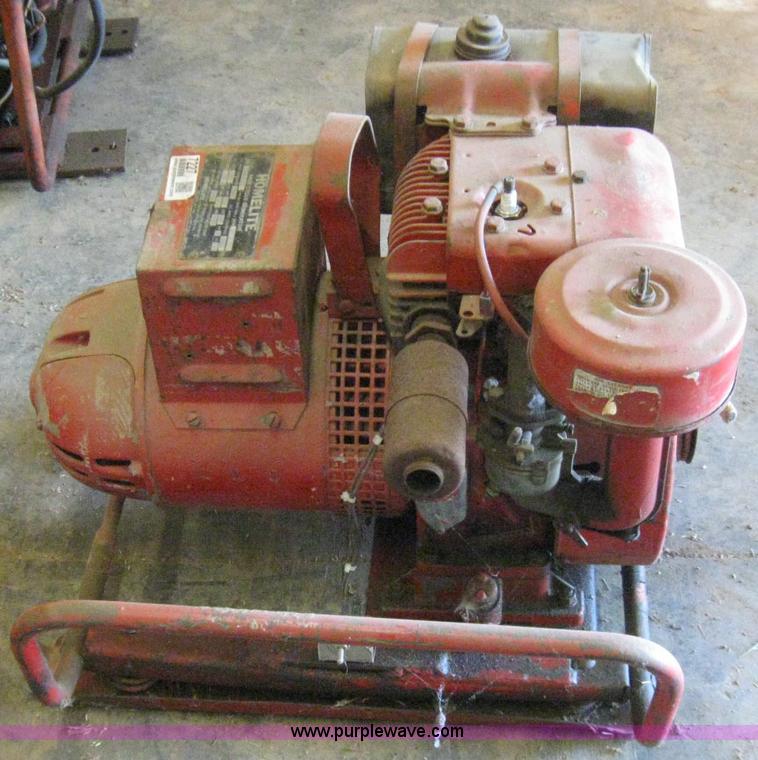image for item 7227 Homelite high cycle generator