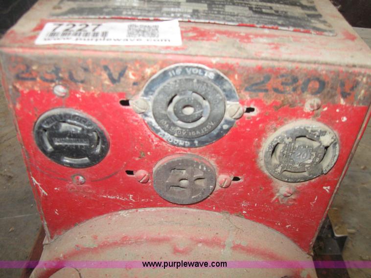 image for item 7227 Homelite high cycle generator