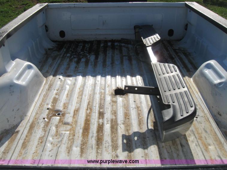 image for item 7231 Pickup bed and rear bumper