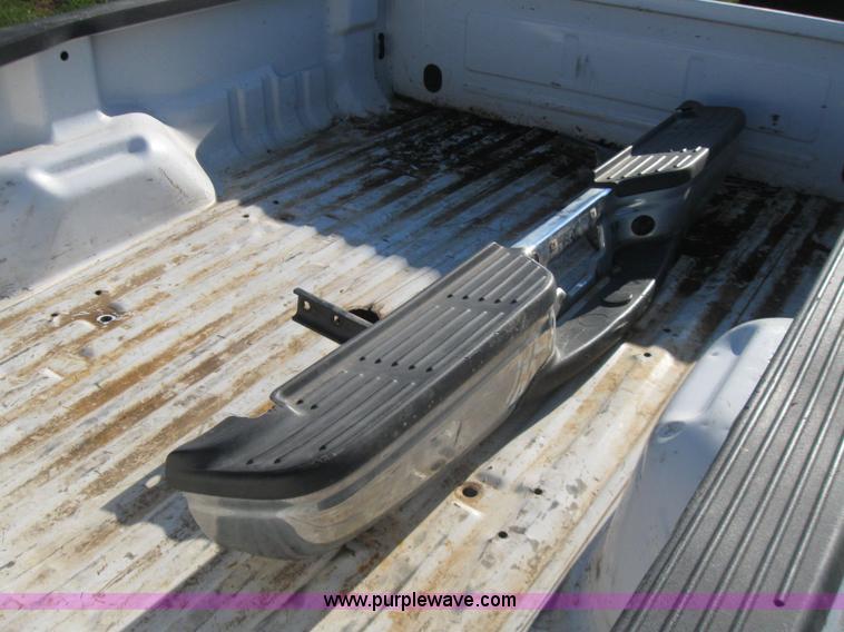 image for item 7231 Pickup bed and rear bumper