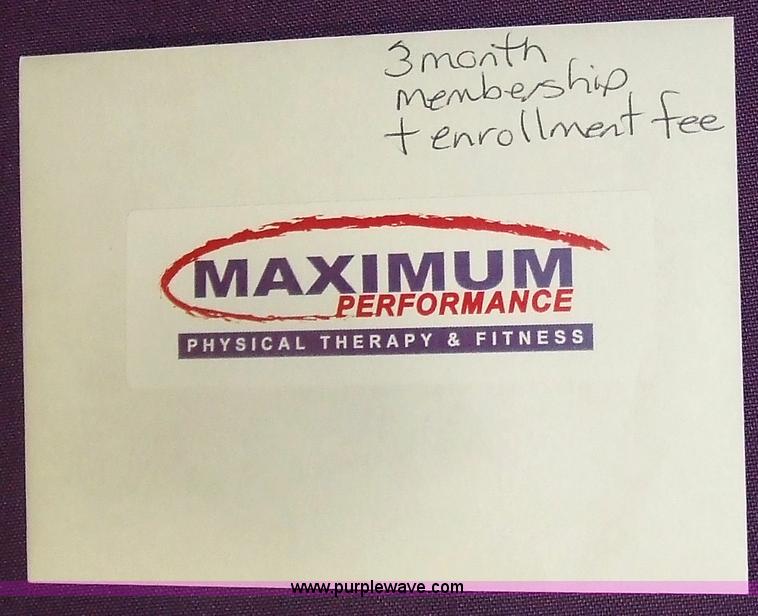 image for item 1225 Donated by Maximum Performance