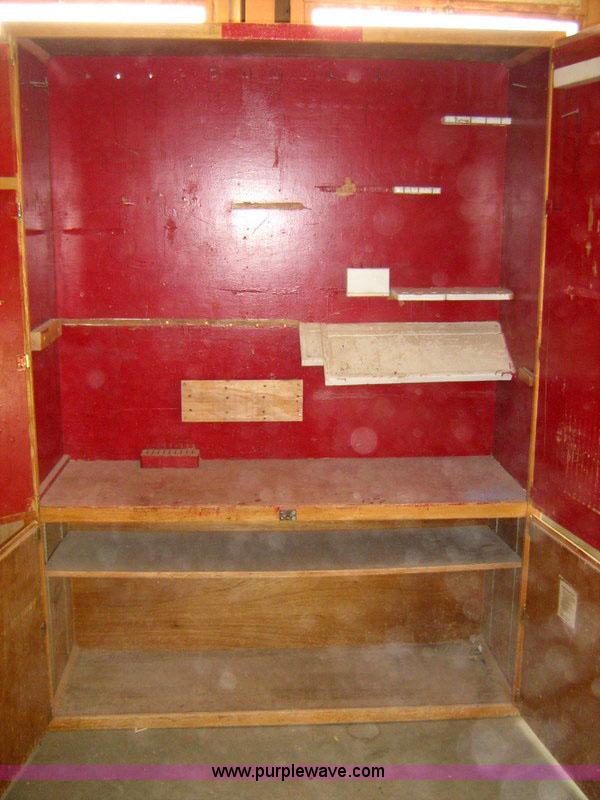 image for item 1022 Wood tool cabinet