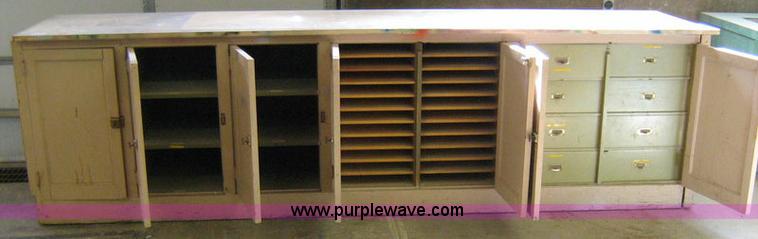 image for item 1030 Shop bench/tool cabinet