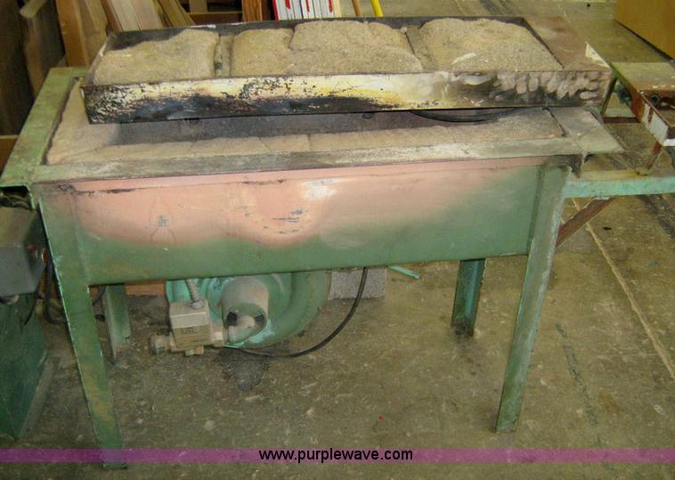 image for item 1031 Foundry and forge with cabinet containing assorted tools, gloves, and crucibles