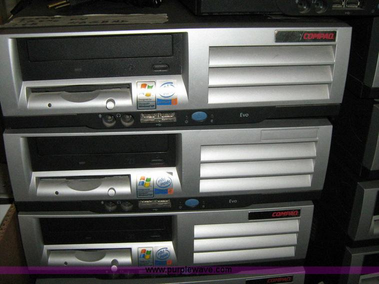 image for item 1037 (18) Compaq D500 small form factor computers