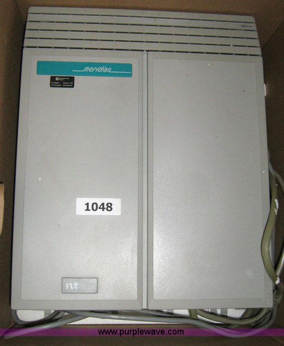 image for item 1048 Northern Telecom Meridian telephone switch