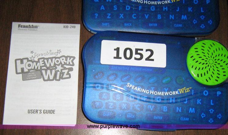 image for item 1052 (9) speaking homework wiz