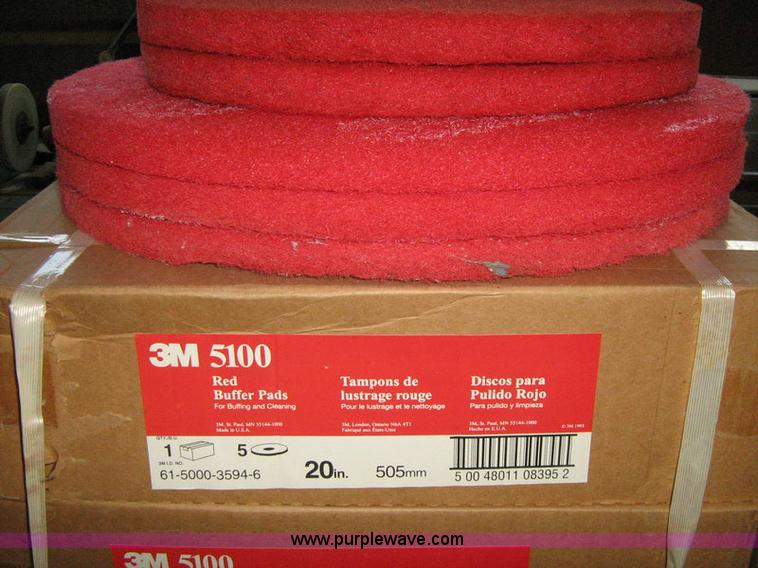 image for item 1055 (20) boxes of 20" buffer pads