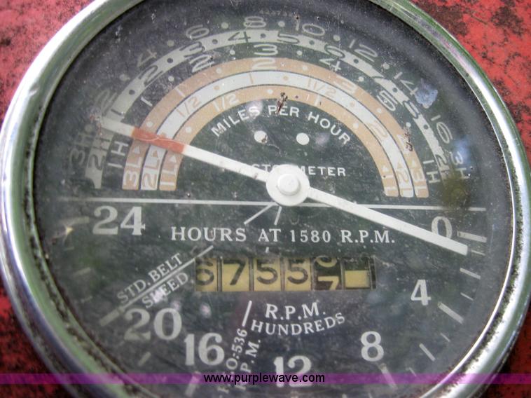 image for item 2037 Massey-Ferguson 50 tractor with front end loader and mower