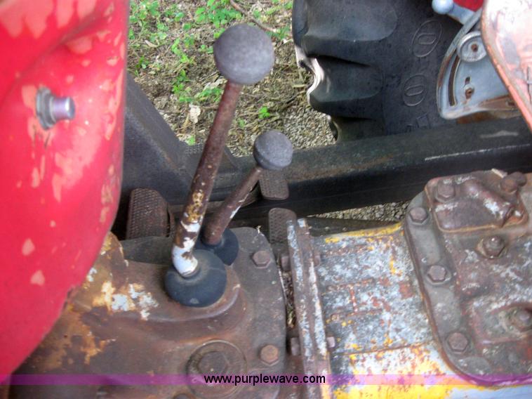 image for item 2037 Massey-Ferguson 50 tractor with front end loader and mower