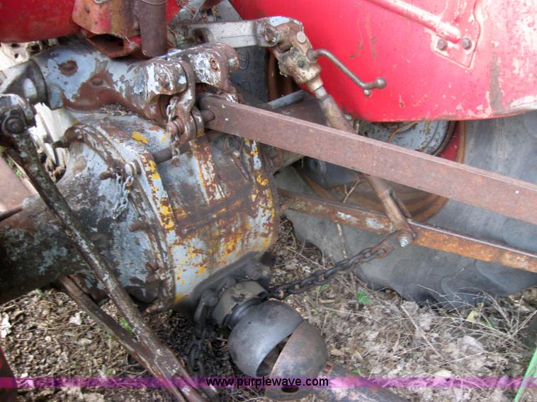 image for item 2037 Massey-Ferguson 50 tractor with front end loader and mower