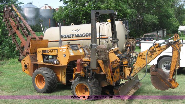 image for item 2038 Case 4507 trencher backhoe