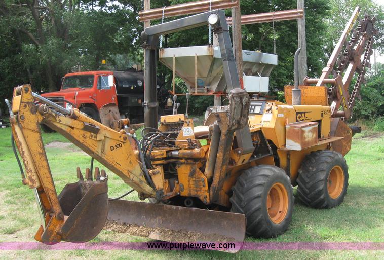 image for item 2038 Case 4507 trencher backhoe