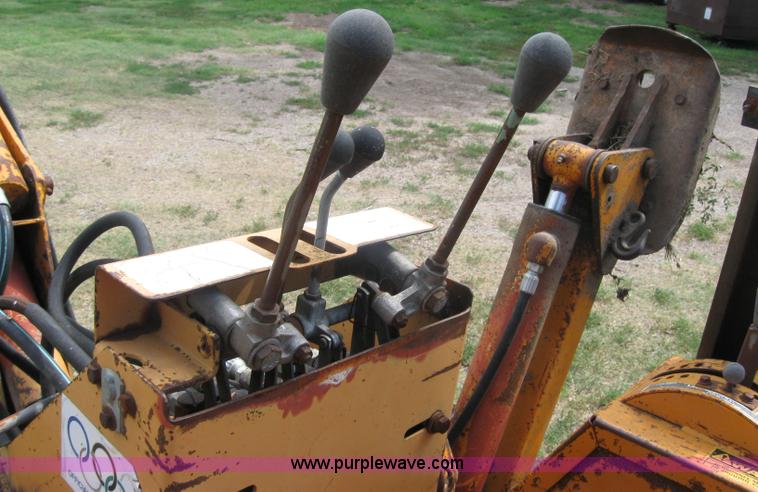image for item 2038 Case 4507 trencher backhoe