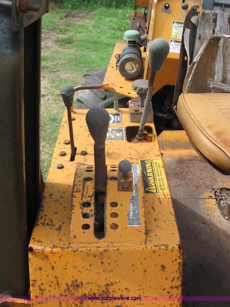 image for item 2038 Case 4507 trencher backhoe