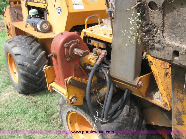 image for item 2038 Case 4507 trencher backhoe