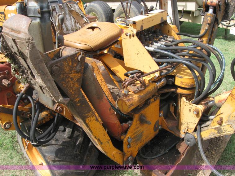 image for item 2038 Case 4507 trencher backhoe