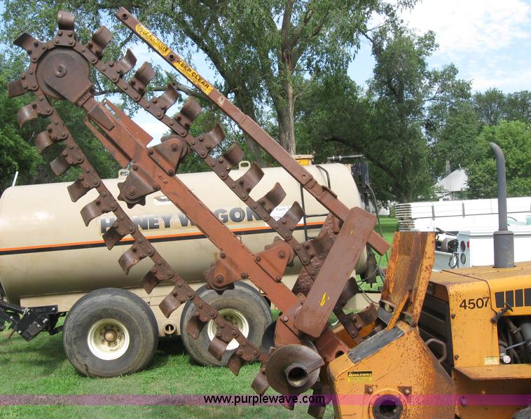 image for item 2038 Case 4507 trencher backhoe