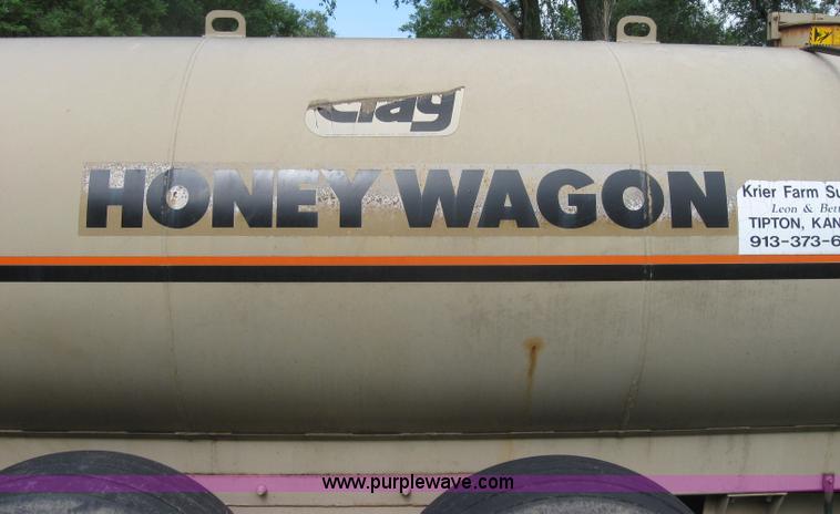 image for item 2039 Clay 2250 honey wagon