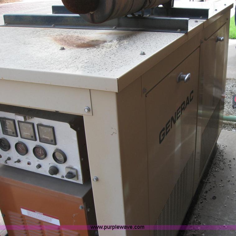 image for item 2050 Generac 20 K.W generator with transfer switch