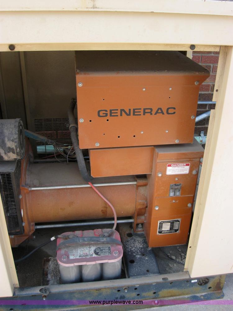 image for item 2050 Generac 20 K.W generator with transfer switch
