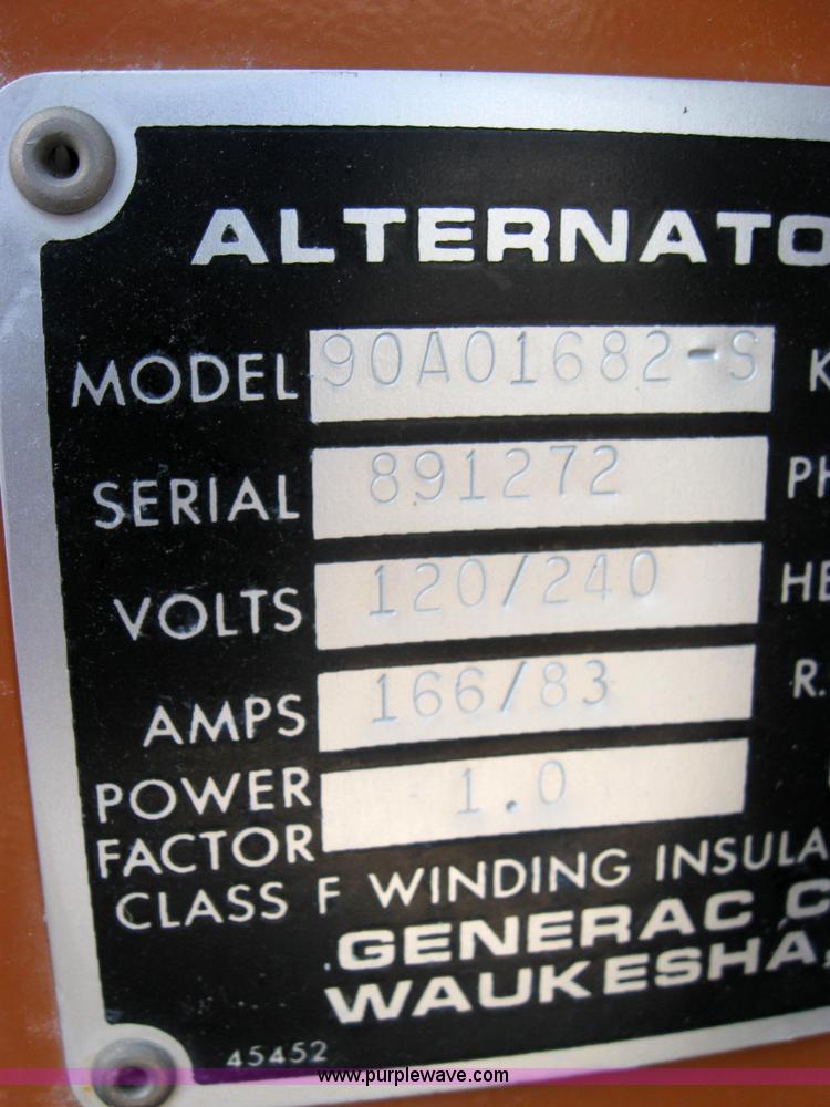 image for item 2050 Generac 20 K.W generator with transfer switch
