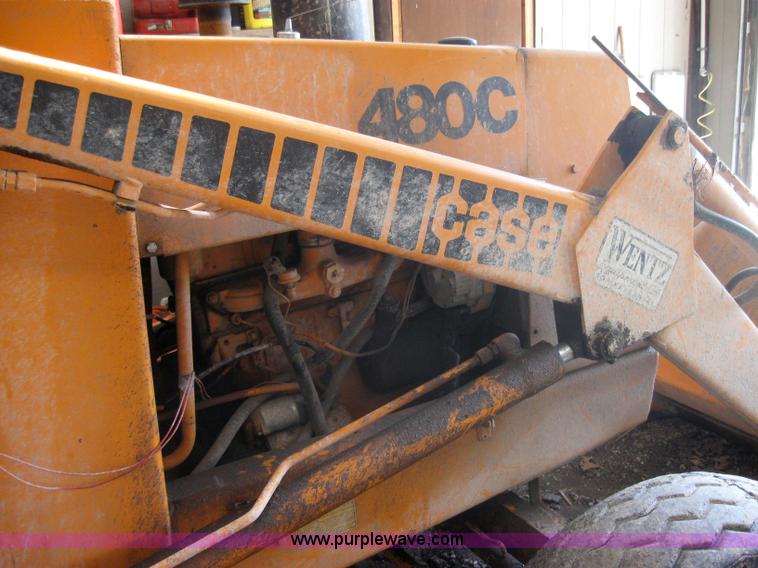 image for item 2195 1977 Case 480C backhoe