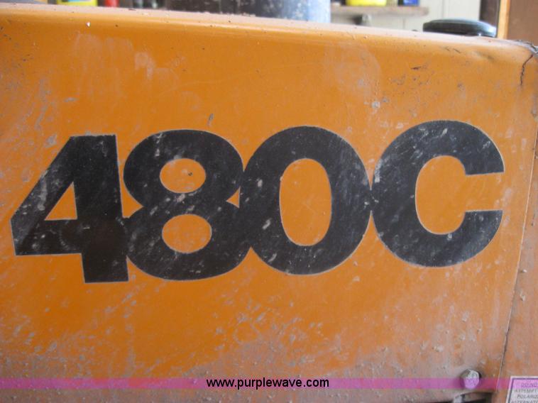 image for item 2195 1977 Case 480C backhoe