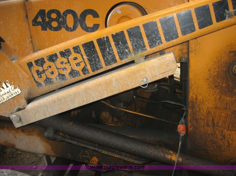 image for item 2195 1977 Case 480C backhoe