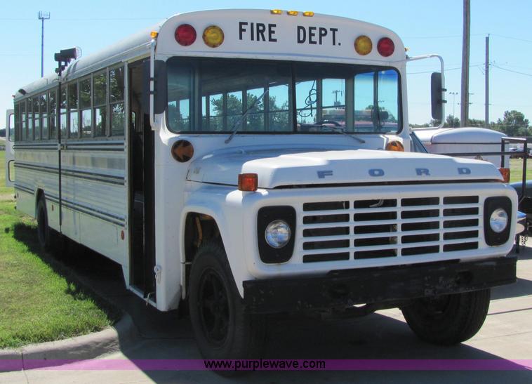 image for item 6499 1974 Ford 44 passenger bus