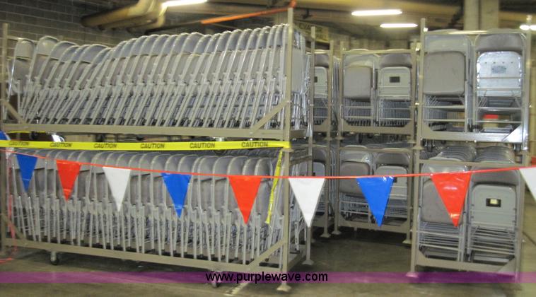 image for item 6546 (300) folding chairs