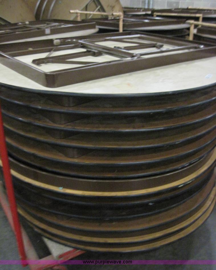 image for item 6551 (100) 60" diameter round tables