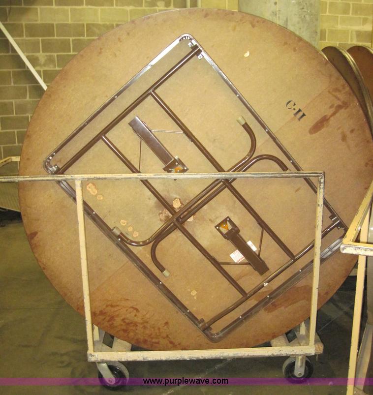 image for item 6554 (30) 66" diameter round tables