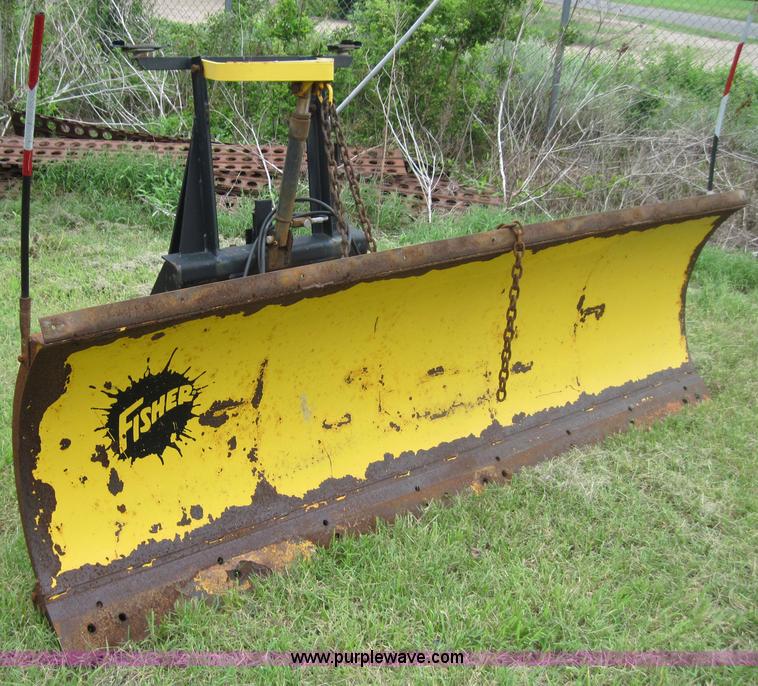 image for item 6567 Fisher 8' snowplow