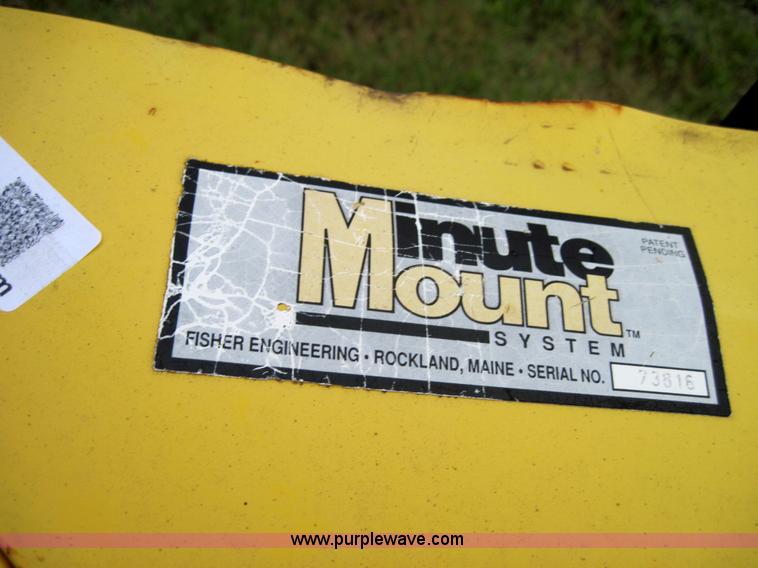 image for item 6567 Fisher 8' snowplow