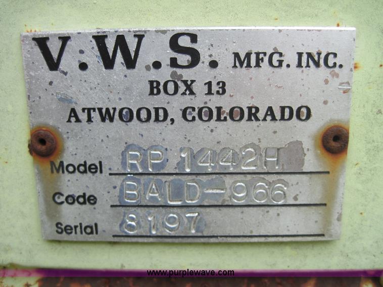 image for item 6578 Rylind loader three-way push plow